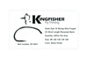 Kingfisher Fly Fishing Shrimp and Caddis Fly Tying Hook Barbless