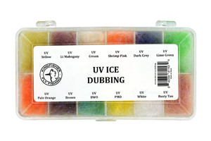 Kingfisher Fly Fishing UV Ice Fly Tying dubbing dispenser