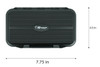 Kingfisher Fly Fishing Waterproof Fly Box with Swing Leaf for Large Flies