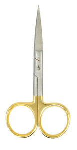 Kingfisher Fly Fishing Fly Tying Hair Scissors 4.5 Inch