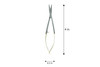 Kingfisher Fly Fishing Spring Fly Tying Scissors