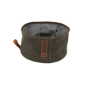 Fishpond Fly Fishing Bow Wow Travel Water Bowl- Peat Moss