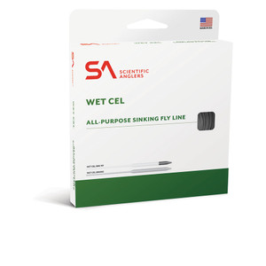 Scientific Anglers Wet Cel General Purpose, Sinking Fly Line, Type VI, Black